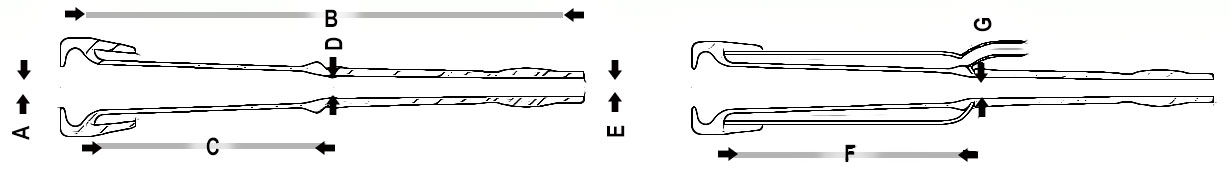 Conewango Liner dimensions diagram